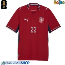 Maglie da calcio Repubblica Ceca Tomas Soucek #22 Prima Maglia Mondiali 2026  Manica Corta